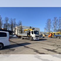 Аренда и услуги манипулятора, стрела 6.3 т, 16 м, борт 10 т, 6.2 м, Павловская Слобода