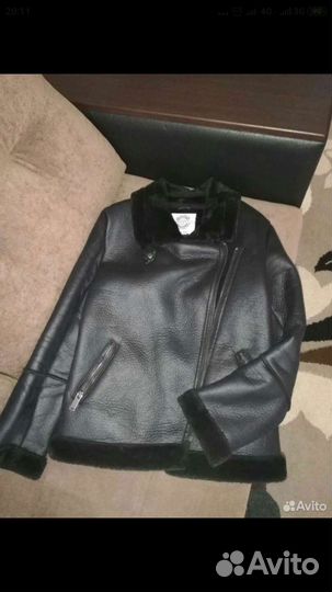 Дубленка-авиатор