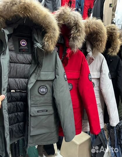 Куртка парка зимняя мужская -40 Canada goose