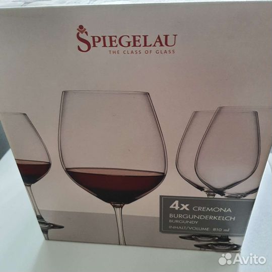 Бокалы для красного вина