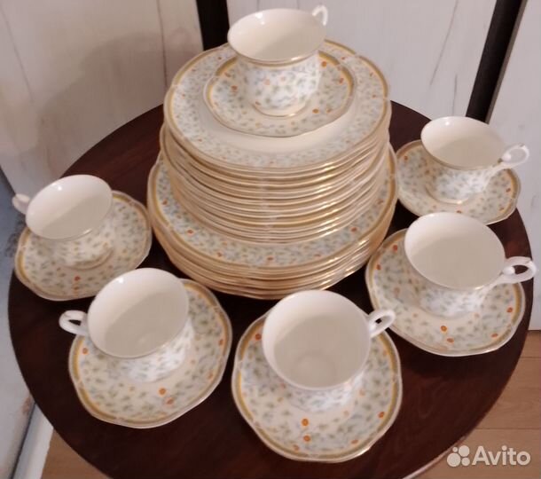 Набор посуды Zepter Flora:столовый,чайный.Новый