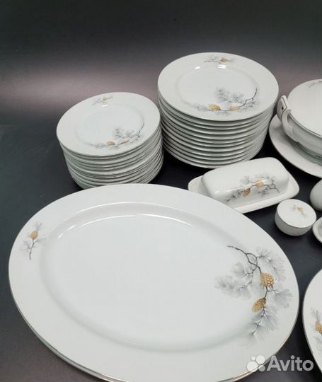 Столовый сервиз Sone шишки 333R Япония