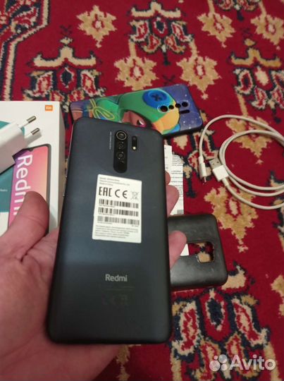 Xiaomi redmi 9, 4/64gb, NFC, отпечаток