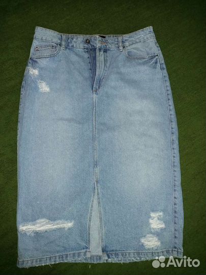 Юбка джинсовая