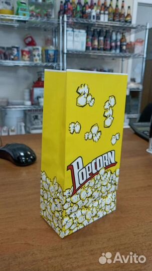 Пакеты бумажные для попкорна