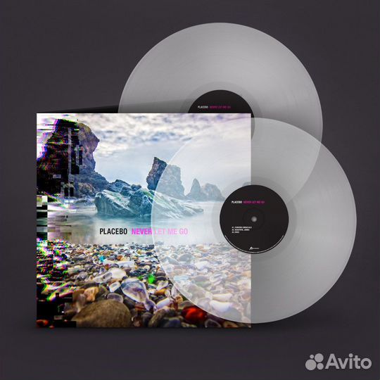 Placebo never LET ME GO crystal clear double vinyl
