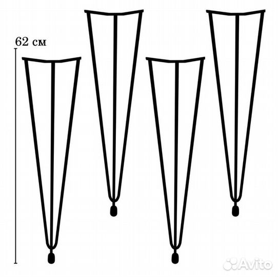 Металлические ножки для мебели