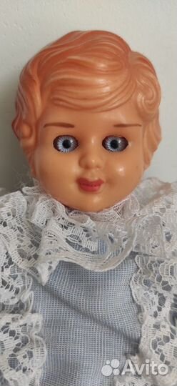 Антикварная целлулоидная куколка, рост 20 см