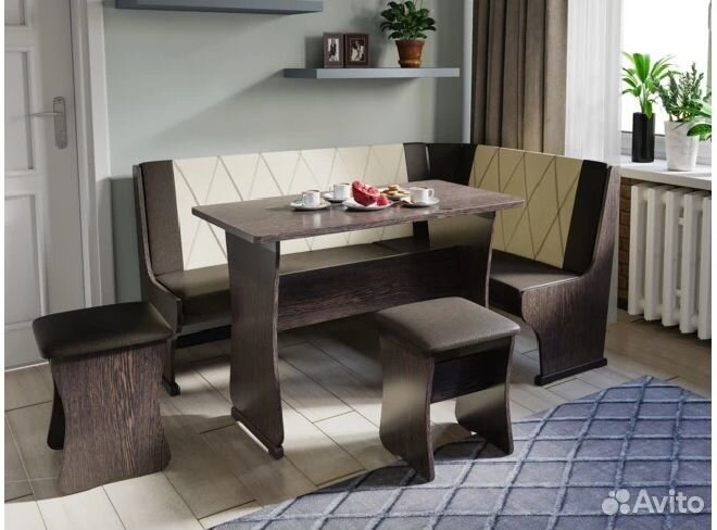 Кухонный уголок 2 цвета