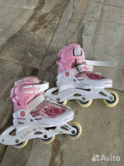 Роликовые коньки детские раздвижные