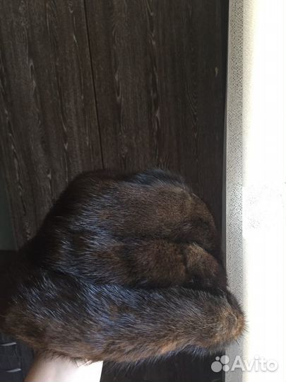 Шапка норковая женская