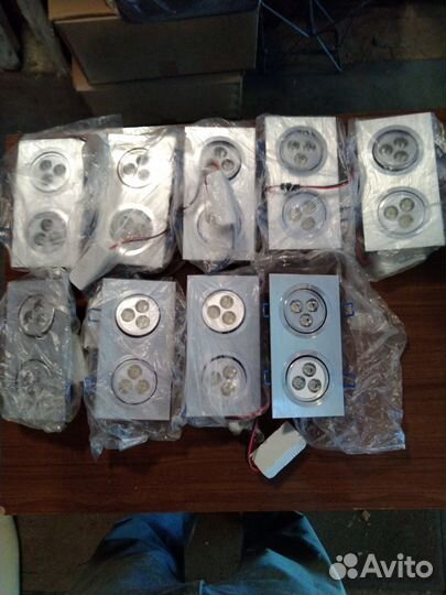 Светодиодный светильник Elvan YG-DT32-6W - 9 штук