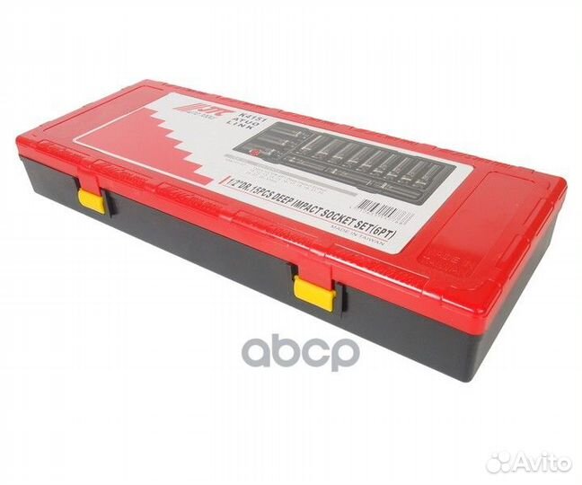 Набор головок глубоких ударных 6-гранных 1/2 10