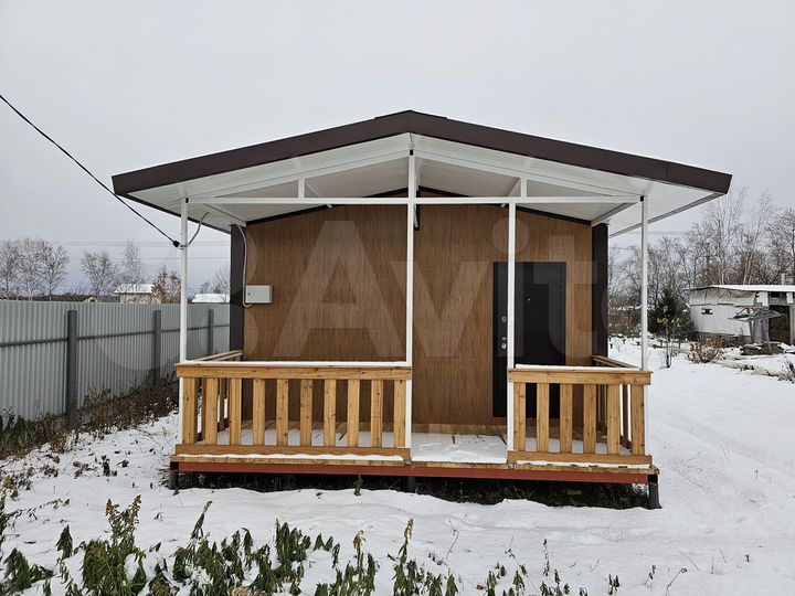 Дом 50 м² на участке 5 сот.