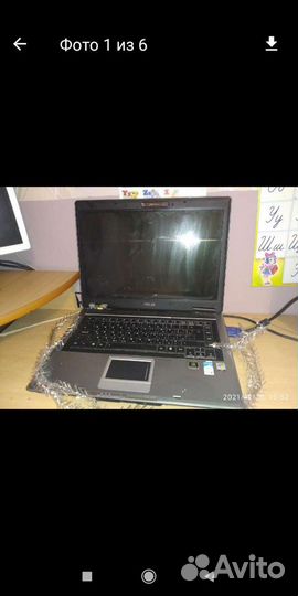 Ноутбук asus на запчасти