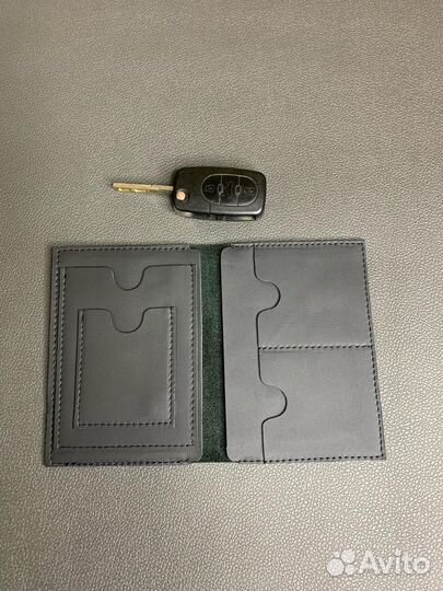 Обложка BMW 3 в 1 для авто документов коженная