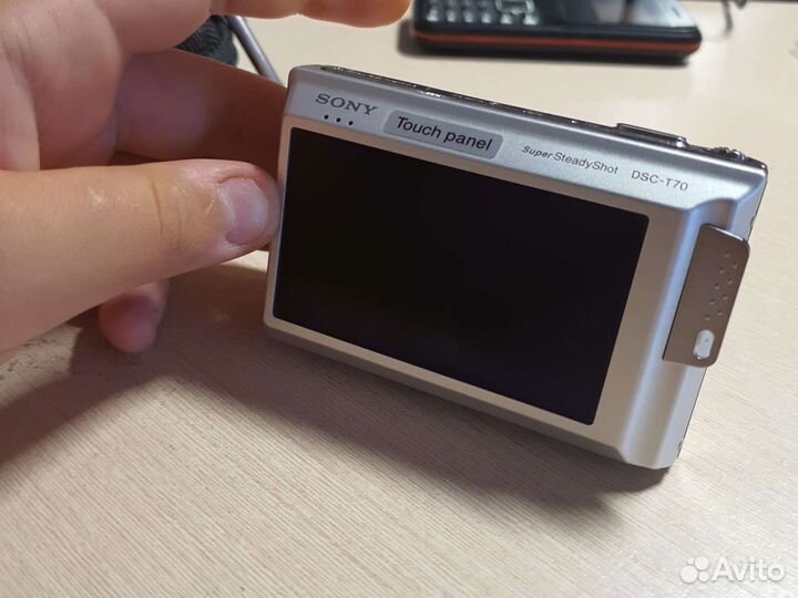 Компактный фотоаппарат sony cyber shot dsc-T70
