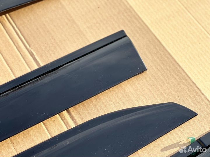 Toyota Land Cruiser Prado 250 ветровики, дефлектор