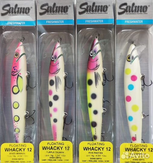 Salmo Whacky 12F (12 расцветок)