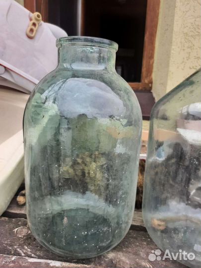 Бутылка стеклянная