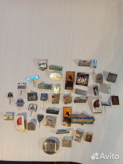 Значки серии Ленинград