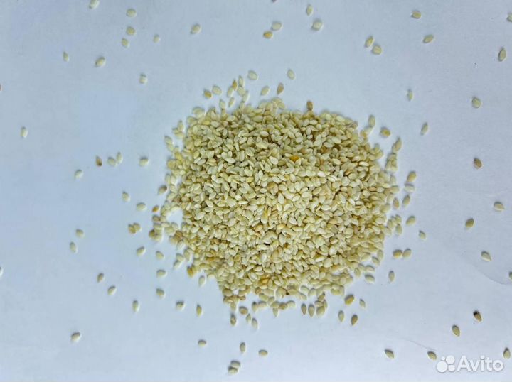 Кунжут натуральный / светлый нешлифованный