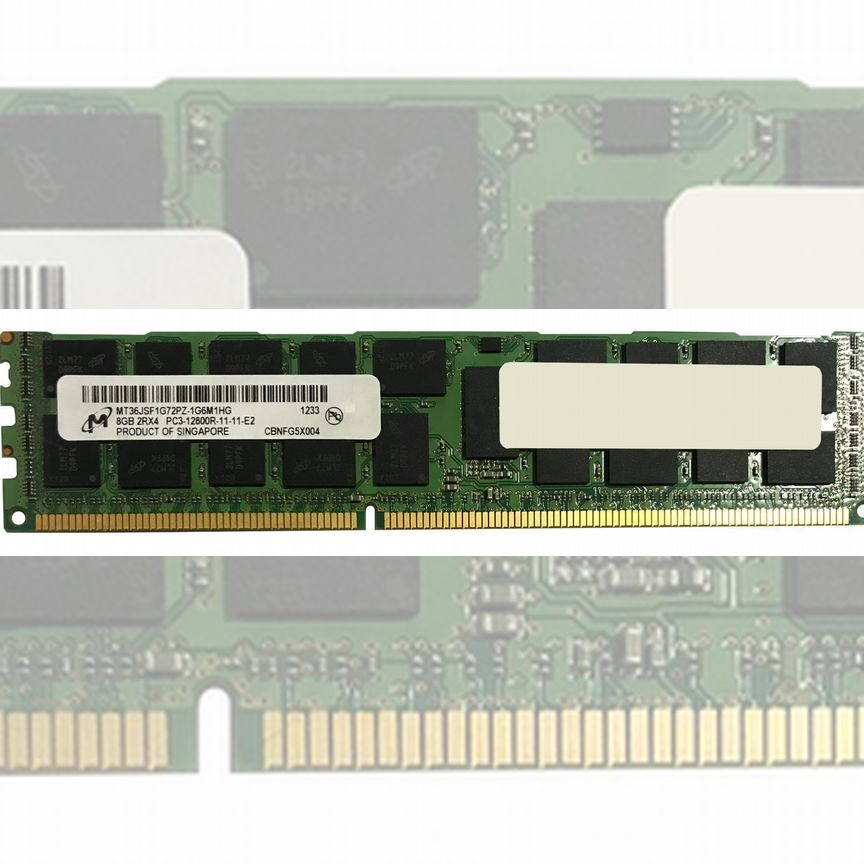 [MT36JSF1G72PZ-1G6M1HG] Оперативная Память Micron Mt36jsf1g72pz-1g6m1hg