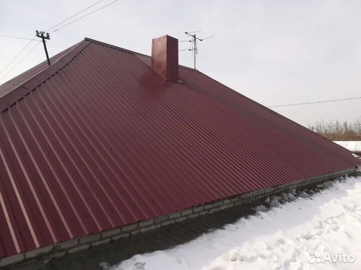 Крыша кровельные работы