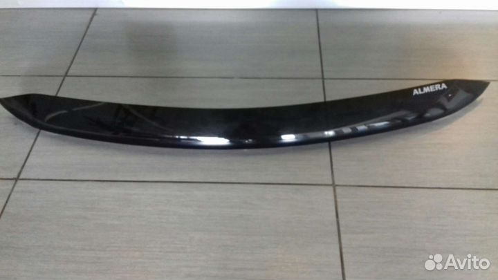 Дефлектор бампера декор Nissan Almera