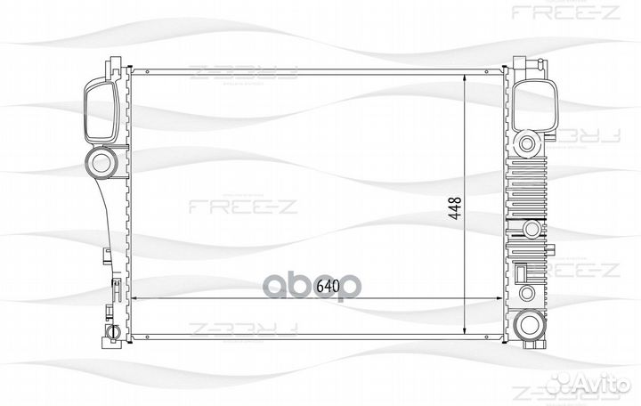 Радиатор KK0231 free-Z
