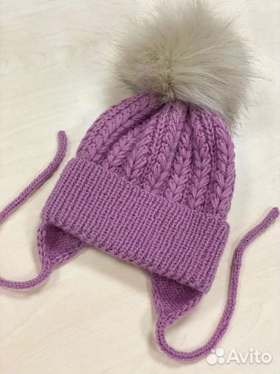 Комплект шапка, манишка