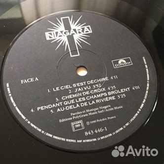 LP Niagara - Religion (1990) Polydor France