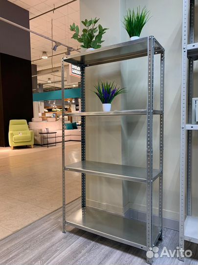 Стеллаж оцинкованный 750/1500