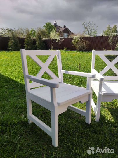 Мебель на веранду массив сосны 