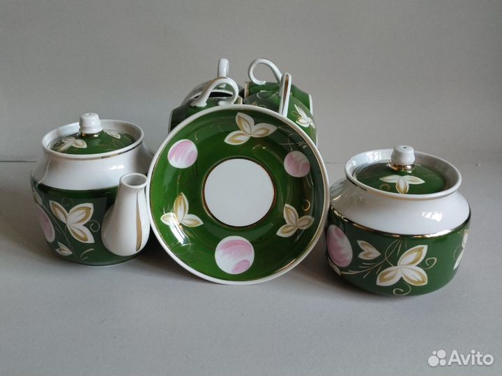 Броньчайный сервиз Вербилки СССР