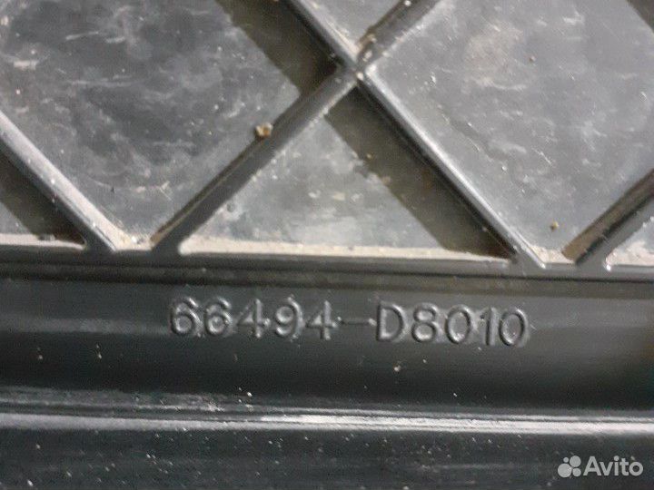 Площадка под гос номер Toyota Land Cruiser 200