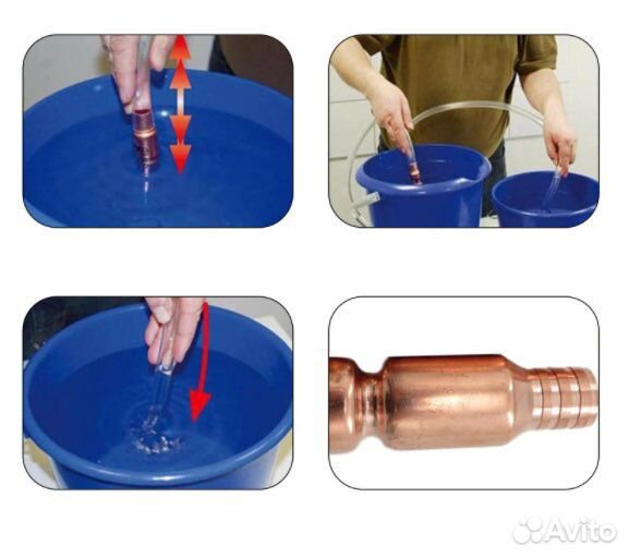 Ручной сифонный насос для перекачки жидкостей