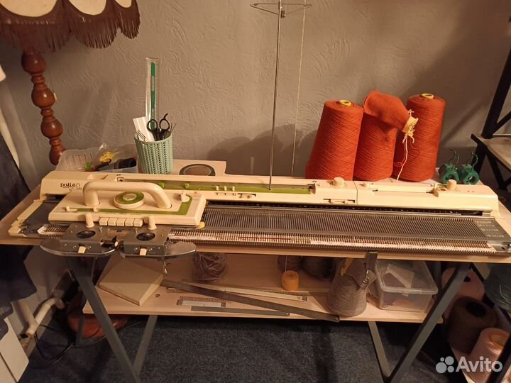 Вязальная машинка brother kh 881 palie 8