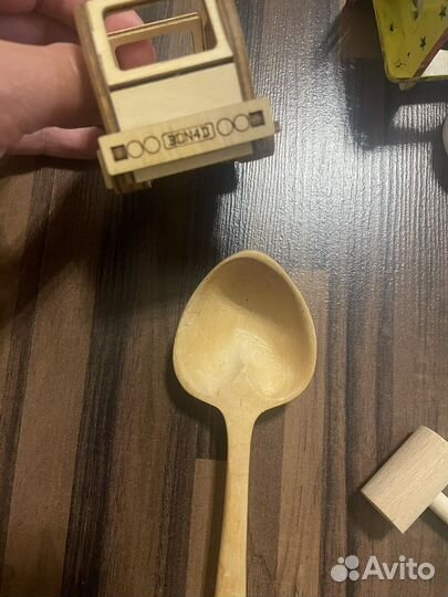 Деревянные вещи пакетом