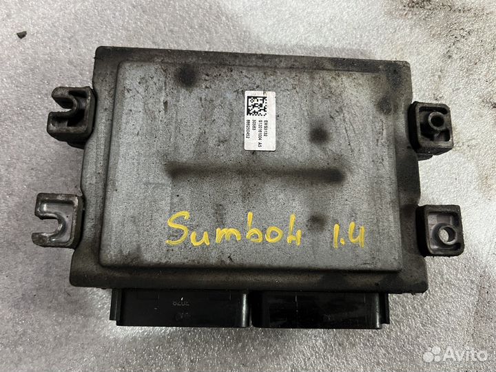 Эбу мозги двигателя Renault Logan symbol