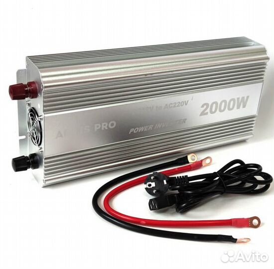 Инвертор 2000 Вт 12*220 ибп котла преобразователь