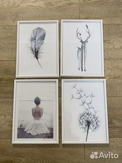 Картина постер в рамке