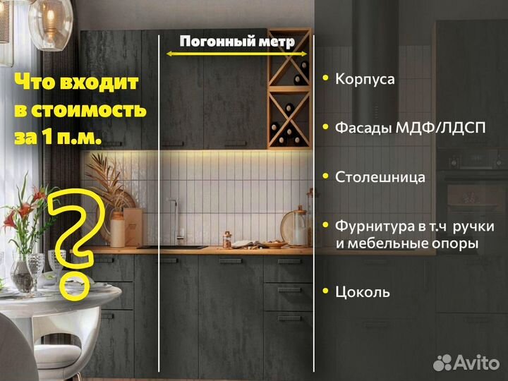 Стильный Кухонный гарнитур