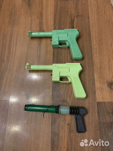 Игрушечные пистолеты. Сделано в СССР