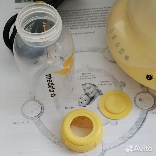 Подогреватель Medela, соска Calma и бутылочка