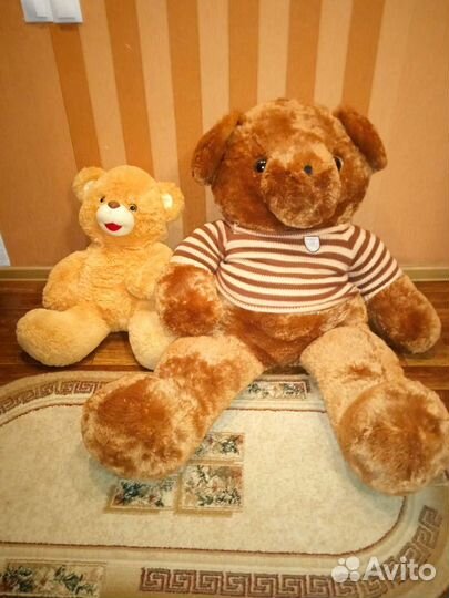 Медведи плюшевые цена указана за 2 медведя