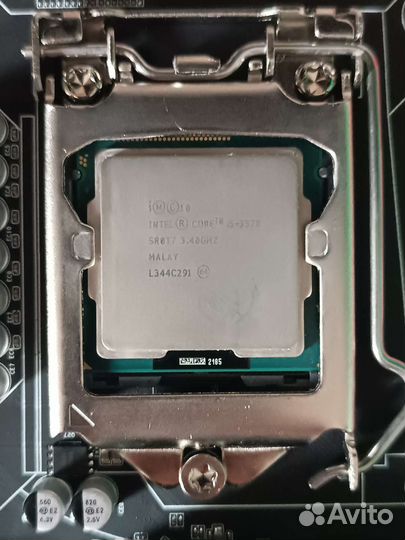 Новый комплект Core i5 3570 / 8 Gb / 256 Gb NVMe