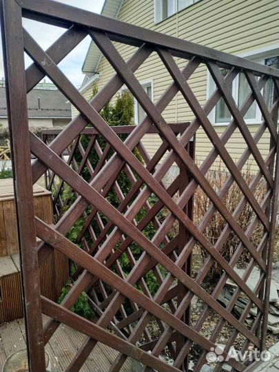 Решетка Шпалера деревянная