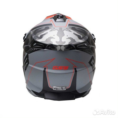 Шлем кроссовый XP-20 MO design urbano (Камуфляж, L