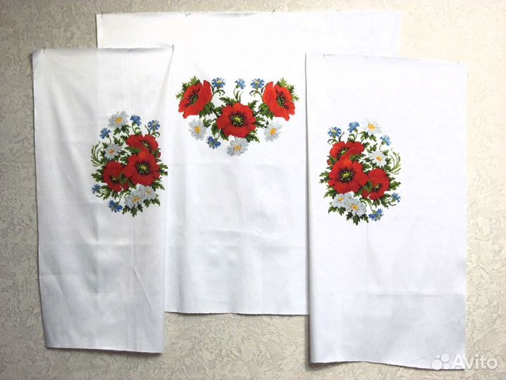 Вышивка блузы бисером